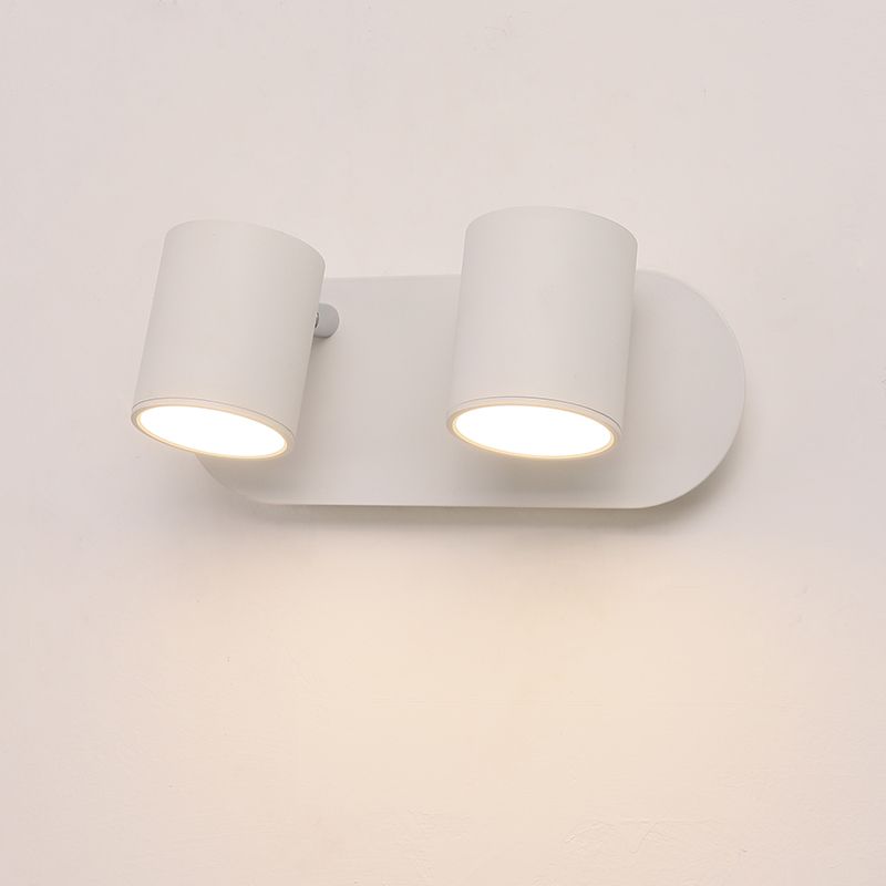 Metall Halbzylinder-Lesen Wandbeleuchtung moderne 2-leuchter Wandmontageleuchte