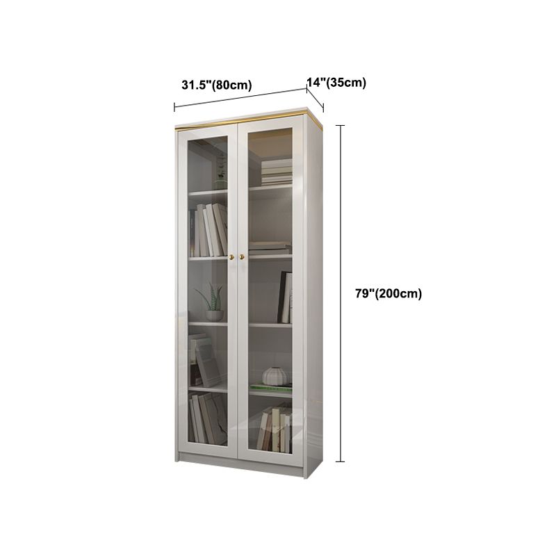 78.74"H Bookcase Contemporary Style Bookshelf for Office Study Room