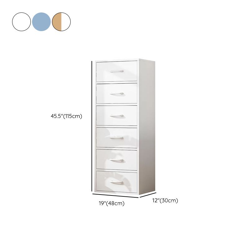 Contemporary Simple Rectangular Wood Cabinet with Doors and Drawers