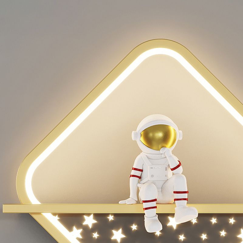 Cartoon LED Wall Mount Light Children Wall Light with Acrylic Shade for Bedroom