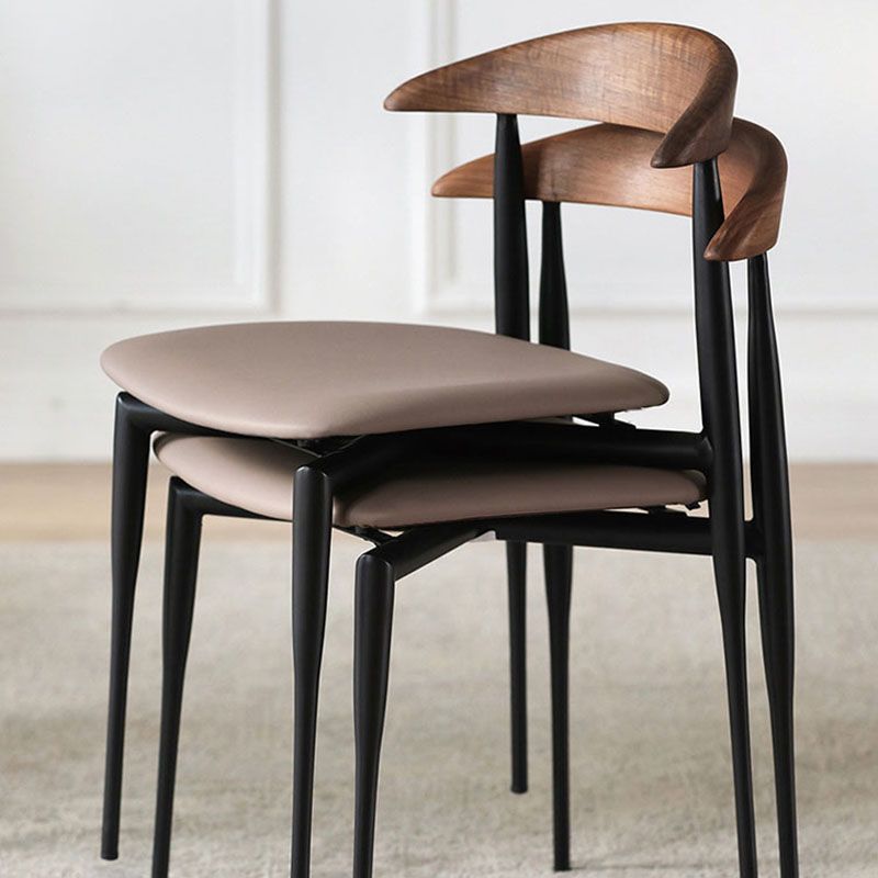 Chaises industrielles sans bras ouvertes sans arme