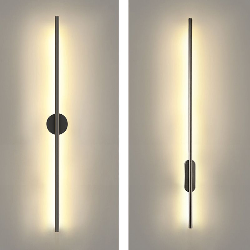 Modern Minimalist Style Linear Wall Mounted Light Fixture Acrylic Wall Light Sconces for Living Room