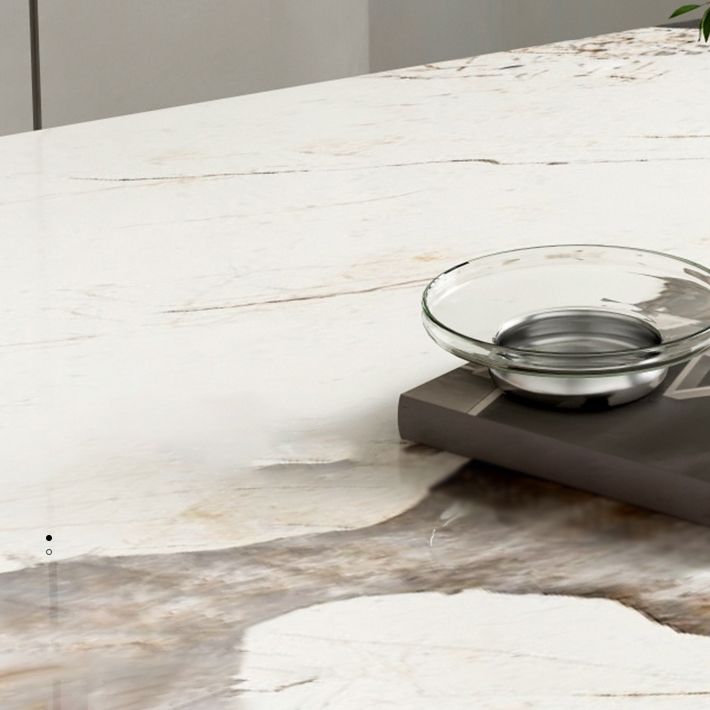 Modern 1/3/5 Square Dining Table Set Sintered Stone Dining Table for Home