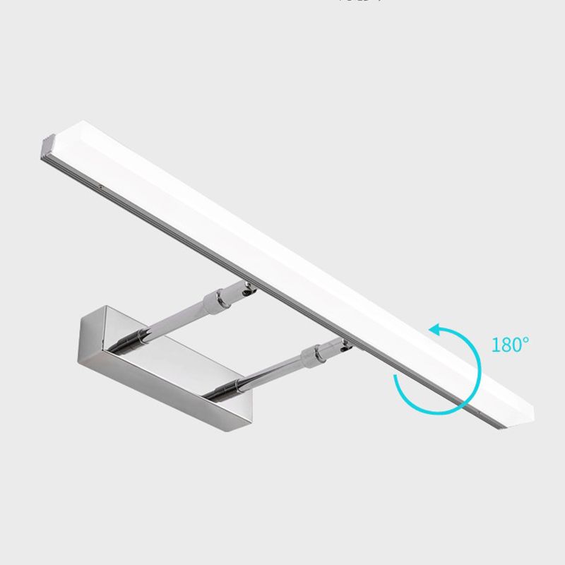 Contemporary Simplicity Rectangle Wall Mounted Lights Acrylic Wall Mounted Lamp for Bathroom