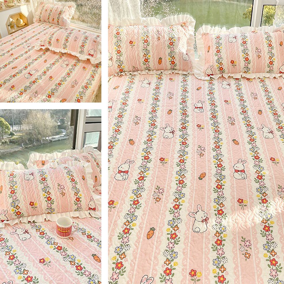 Cotton Sheet Fade Resistant Twill Non-Pilling Breathable Printing Bed Sheet