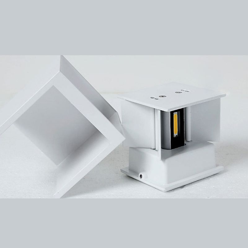 Modern Minimalist Style Geometric Wall Mounted Light Fixture Metal Wall Lamps