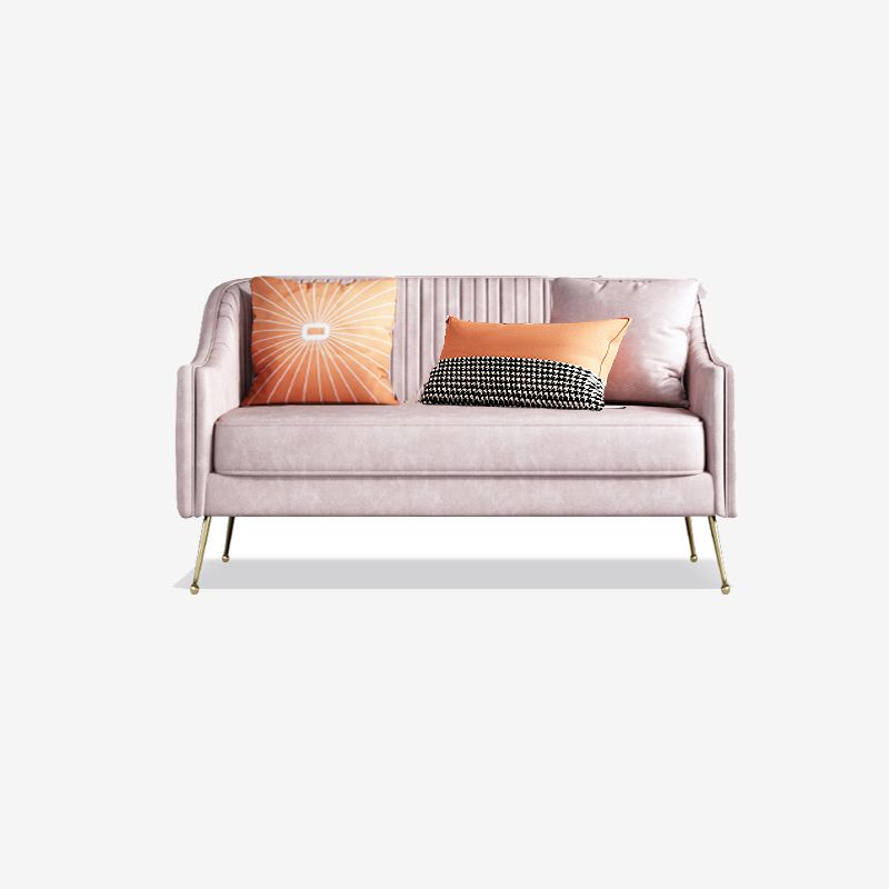 Faux Leder modernes Sofa 31 "W Habed Armsofa für Wohnzimmer