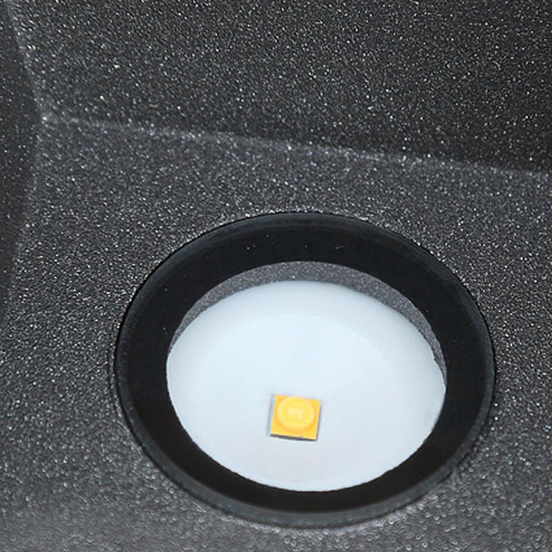 Geometric Shape Metal Wall Sconces Modern Multi-Lights Wall Mount Light Fixture in Black