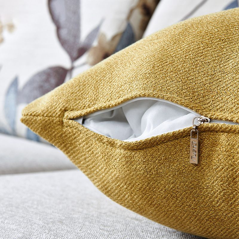 Modern Gray Cushions Sofa & Chaise 5-Seater 139.37" L Square Arm Sectional Sofa