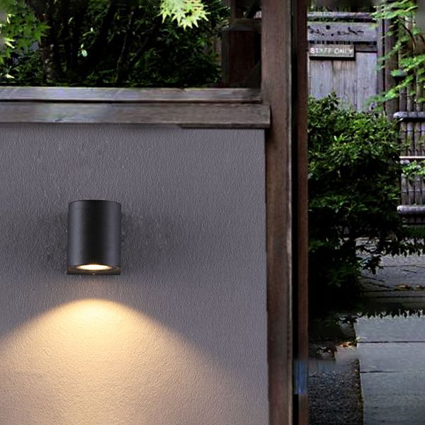 Moderne geometrische schaduw Wand SCONCE METAL 1 LICHT SCONces voor binnenplaats