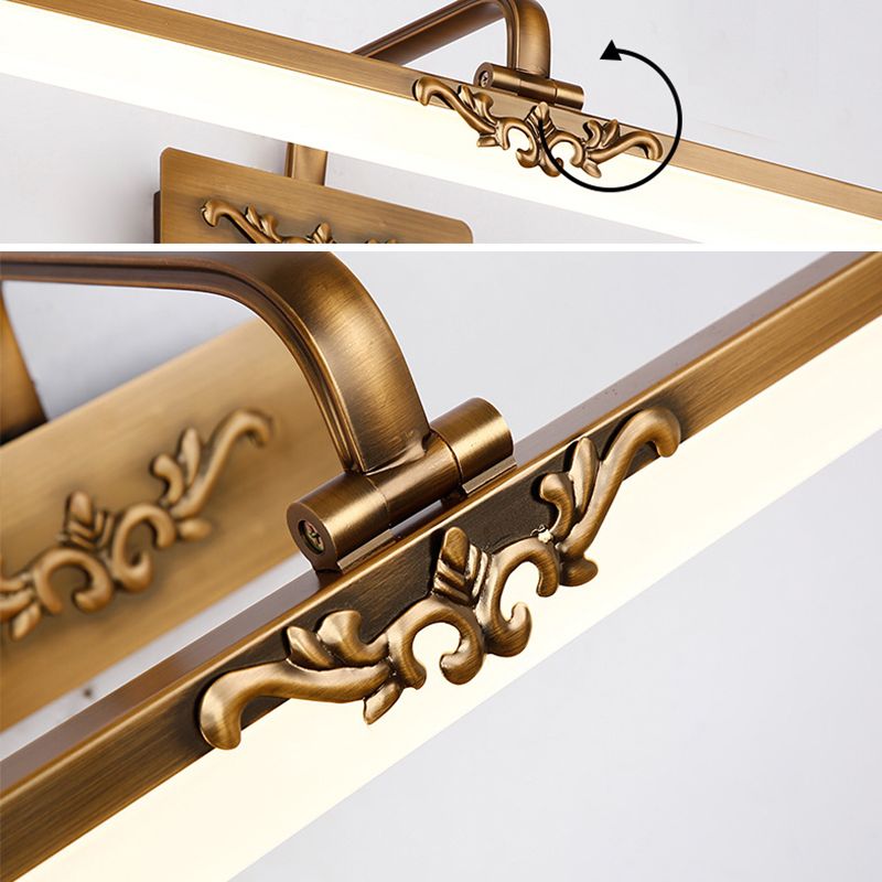 Modern Minimalist Minimalist Lampacefuli di vanità lineari Lampade per il bagno