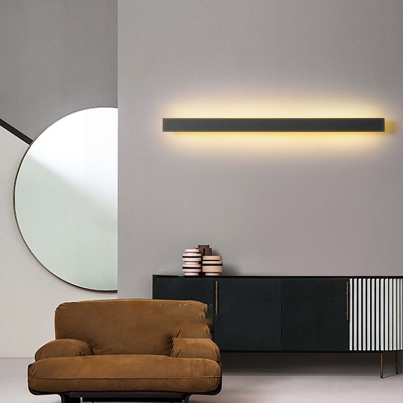 Accesorios de iluminación de pared lineal de estilo moderno 1 Light Light Light Fixture para sala de estar