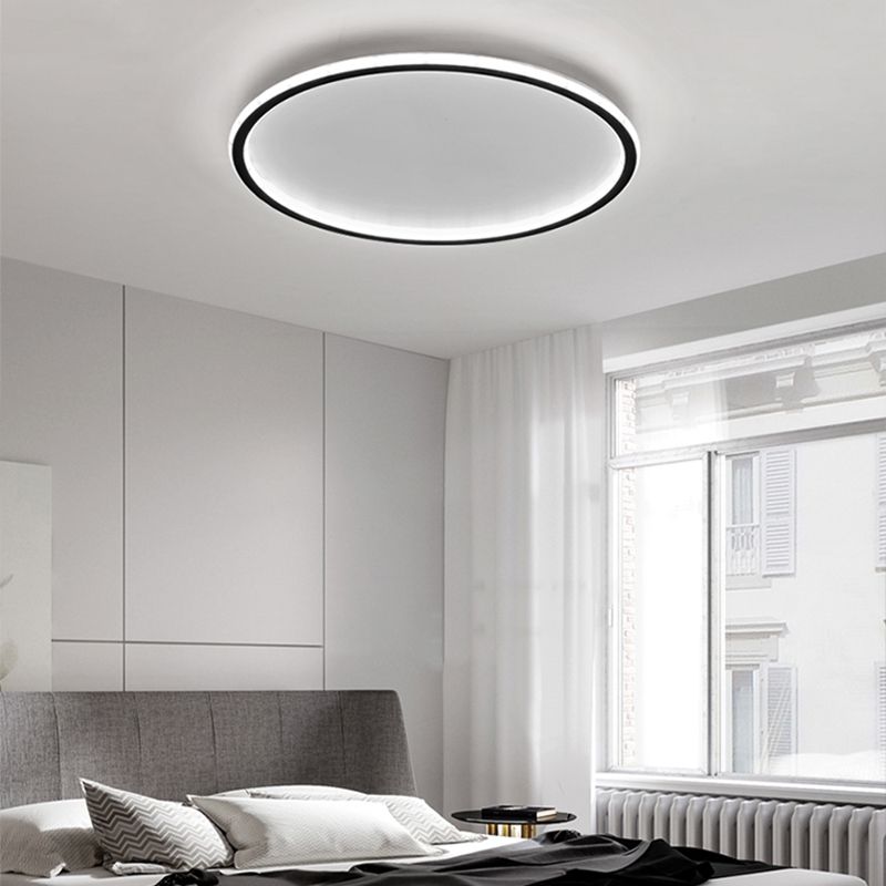 Zwart/Goud/Wit LED-plafondlamp Modern inbouwarmatuur