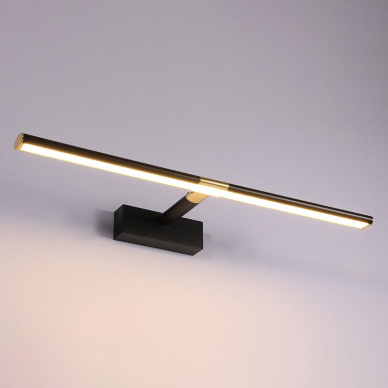 Metal Long Strip Mirror Light Modern Simplicity Style LED Wall Sconce for Bathroom