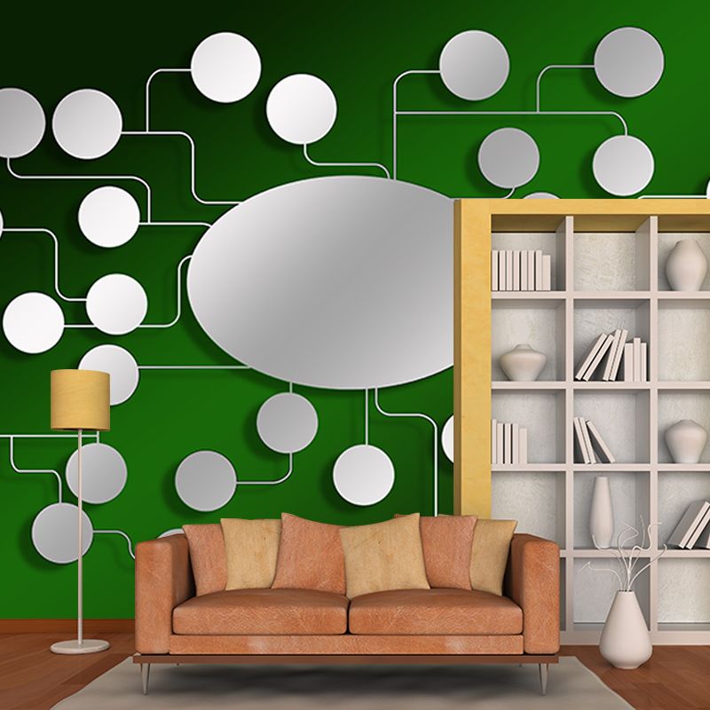 Geometry Minimalist Mural Wallpaper Full Size Wall Covering for Accent Wall