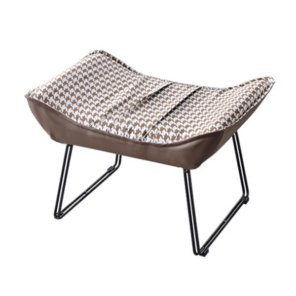 Contemporary Style Nursery Rocking Chair Indoor Rocking Chair with Ottoman