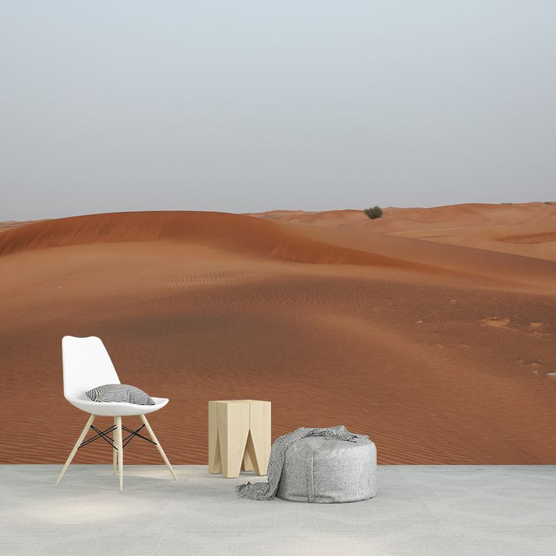 Photo Desert Hillock Wallpaper Mural Sleeping Room Wall Art, Personalized Size