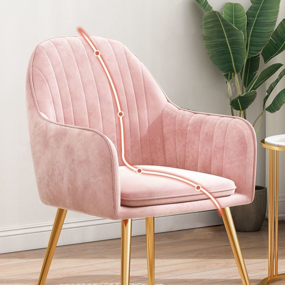 SCANDINAVIE POUDRE POUDRE SOIND CHAISE SOUPE VELVET VELVET MATTE FINE DINS DINDING