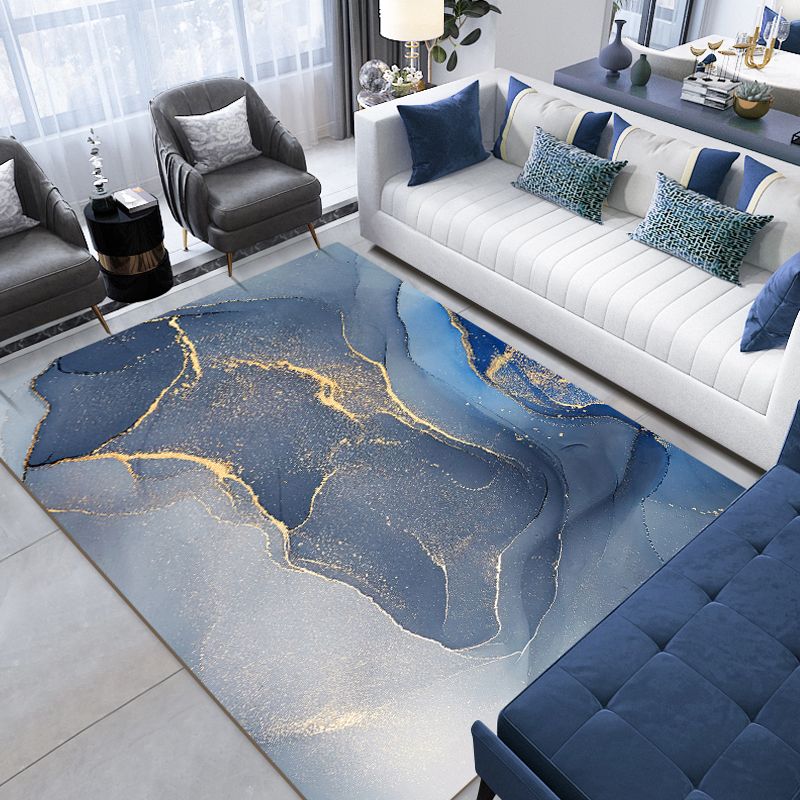 Noordse abstract patroon Tapijt tapijten Multi-kleuren lederen Gebied Tapijt Non-slip Easy Care Pet Friendly binnen Tapijt voor decoratie