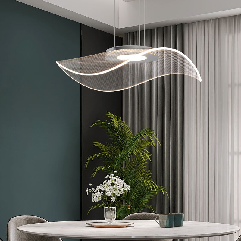 Metal Hanging Pendant Light Nordic Style LED Hanging Ceiling Light