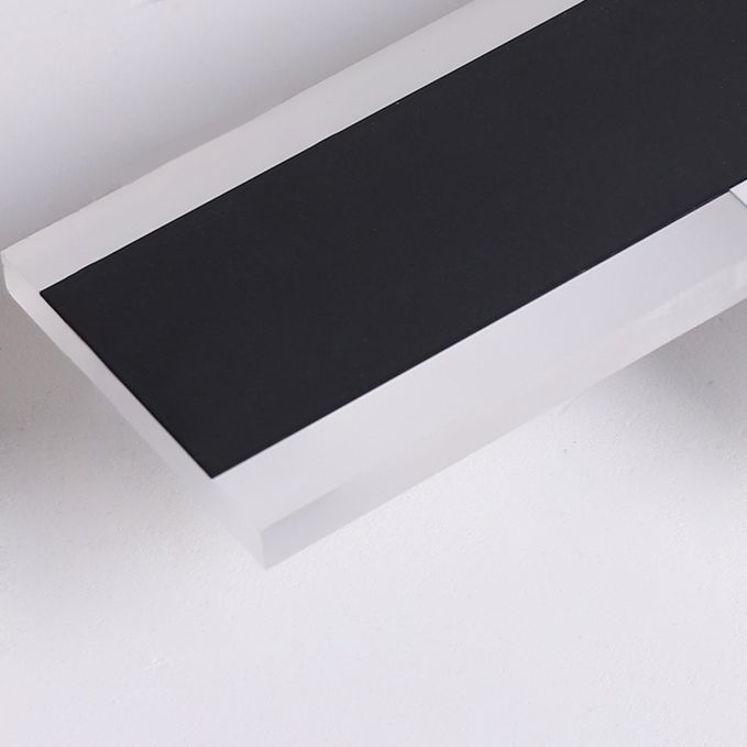 Lámpara de pared de luz de pared de estilo contemporáneo para sala de estar de dormitorio