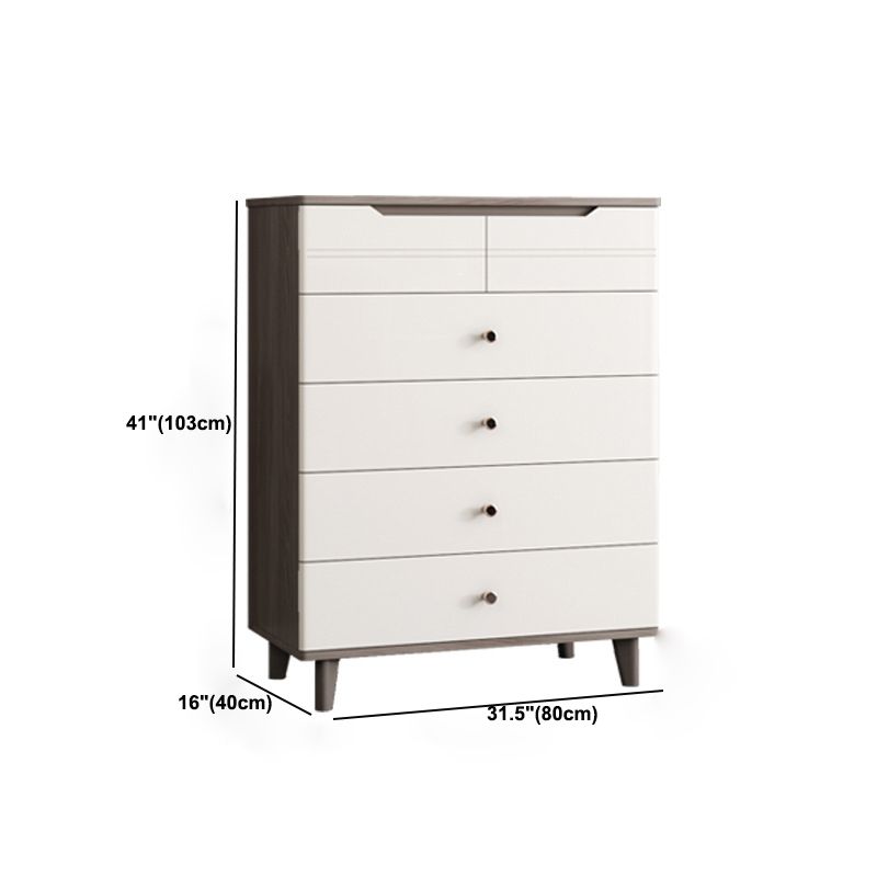 Modern Rectangle Accent Chest with Drawer Scratch Resistant Chest