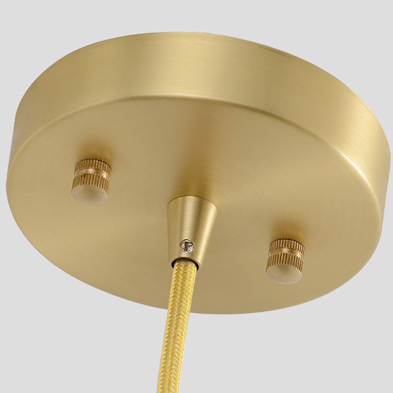 Cylindrical Ceiling Pendant Light Minimalist Style Metal Bedroom Down Lighting Pendant
