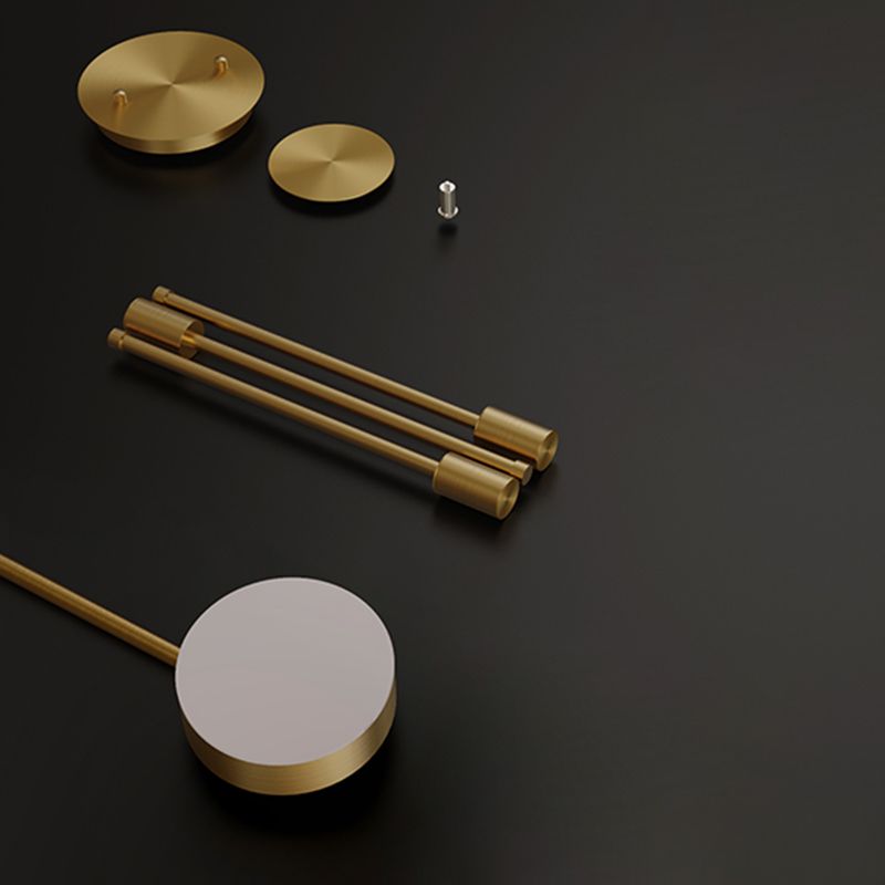 Modern Farmhouse Pendant Lighting Cylinder Chandelier Pendant Light Copper Chandelier