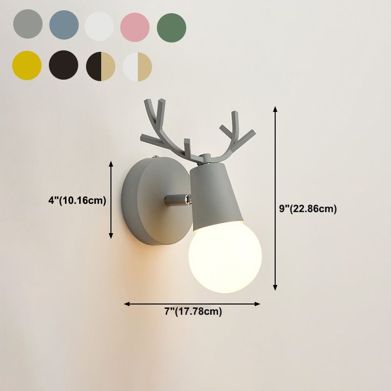 Éclairage mural de style moderne unique à 1 lumière