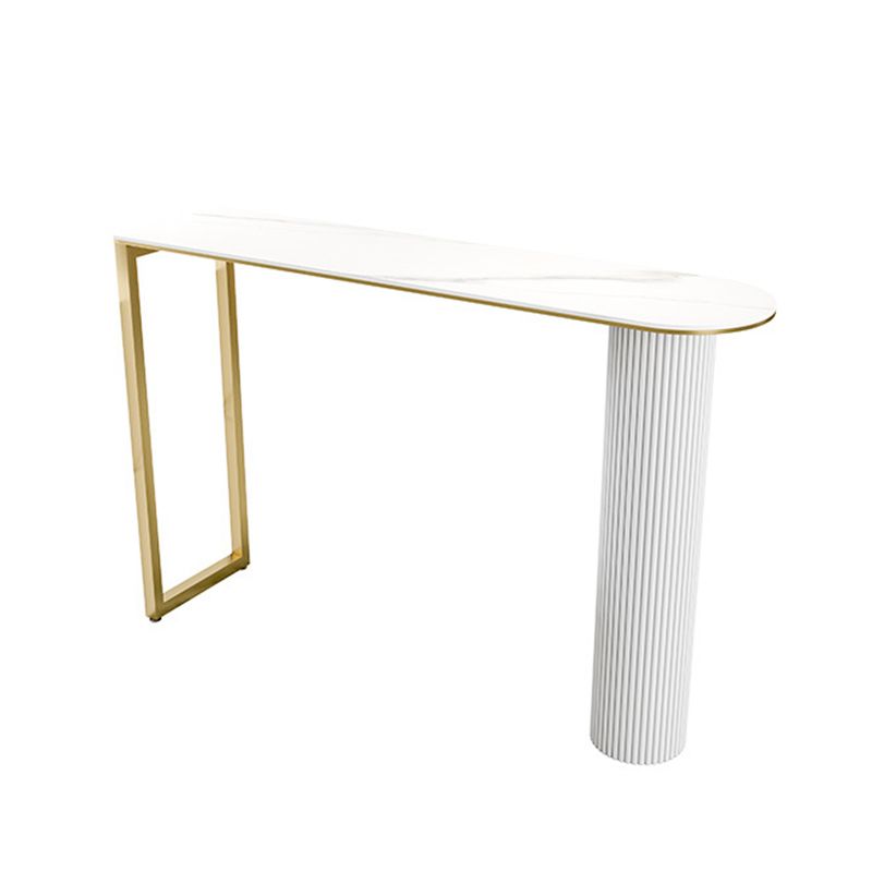 Modern  Bar Table Sintered Stone Dining Table for Kitchen Living Room