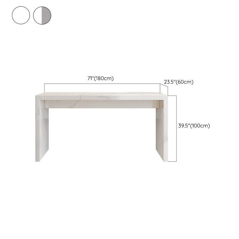 1/2/3 Pieces Pub Table Set Contemporary Rectangular Table and Stool Set