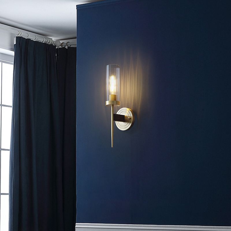 Unique Shape Wall Mount Light Fixture Modern Wall Mounted Lighting in Gold