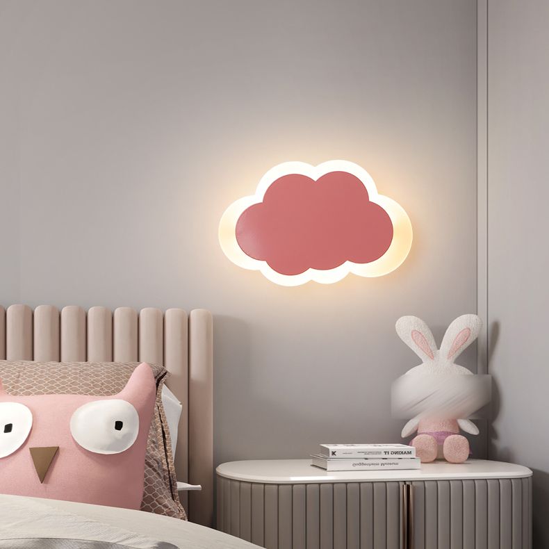 Cloud Sconce Light Fixture Nordic-Style LED Metal Wall Mounted Light Fixture