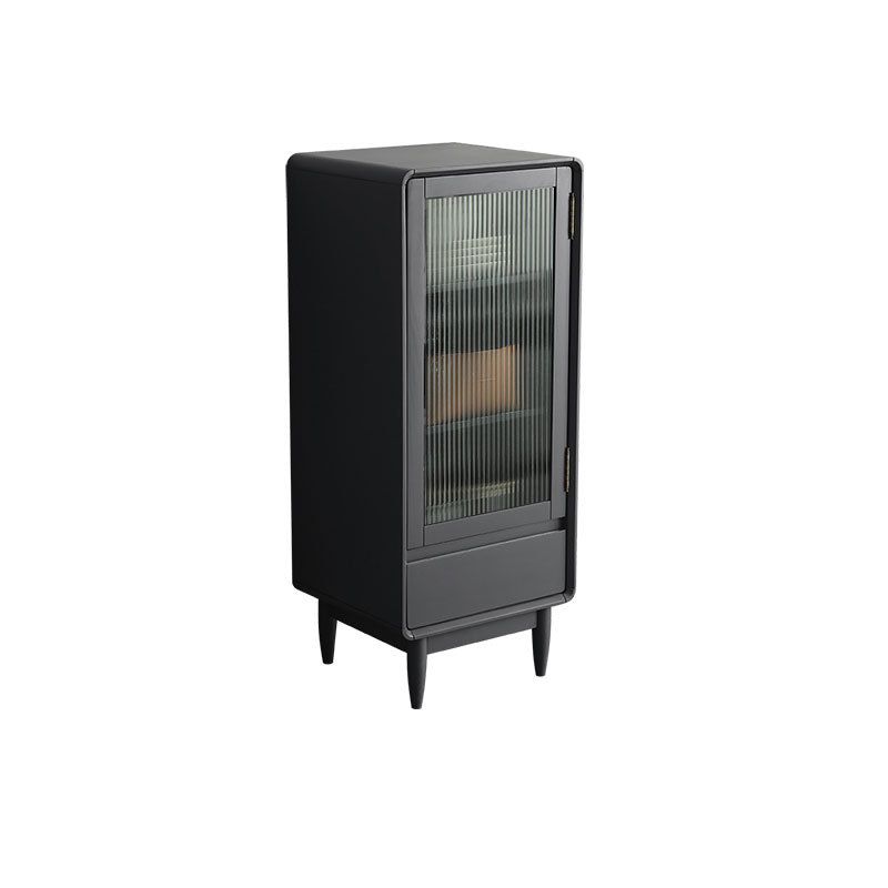 33.46"/42.52" Tall 1- Door Wooden Cabinet , 1- Drawer Rectangle Accent Cabinet