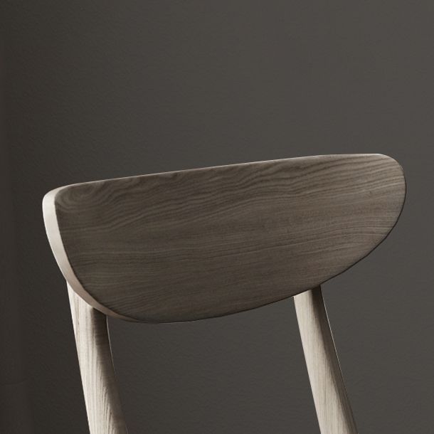 Set da pranzo in legno massiccio tradizionale con tavolo fisso e base a 4 gambe