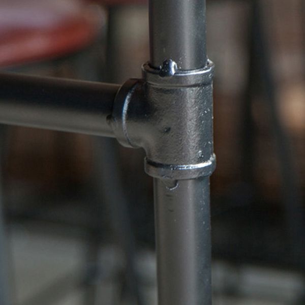 1/9 Pieces Table and Stool Set Solid Wood Counter Height Pub Set