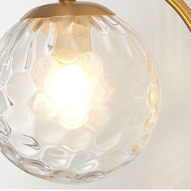 Style moderne Global Mall Lighting Glass Salon Room Wall Éclairage d'éclairage