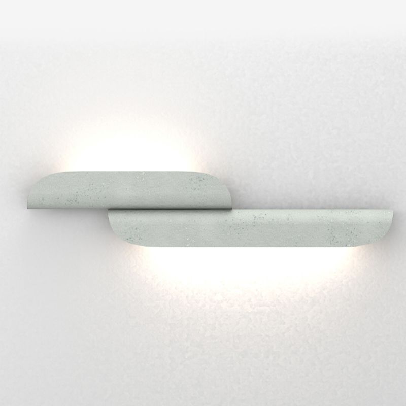 Zeitgenössische Aluminium -Wandleuchte wasserdurchsichtigen 3,5 "hohe Wandwaschmaschine für Outdoors