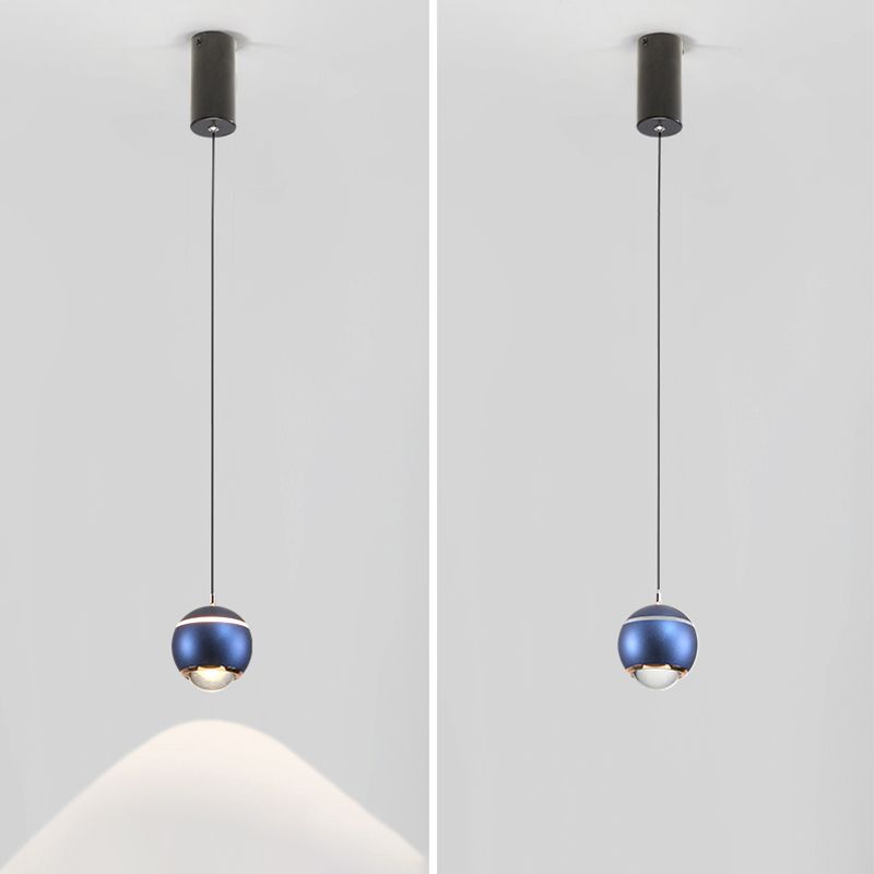 Nordic Globe Form Pendellicht Leichtes Aluminium LED Hanging Anhänger für Wohnzimmer