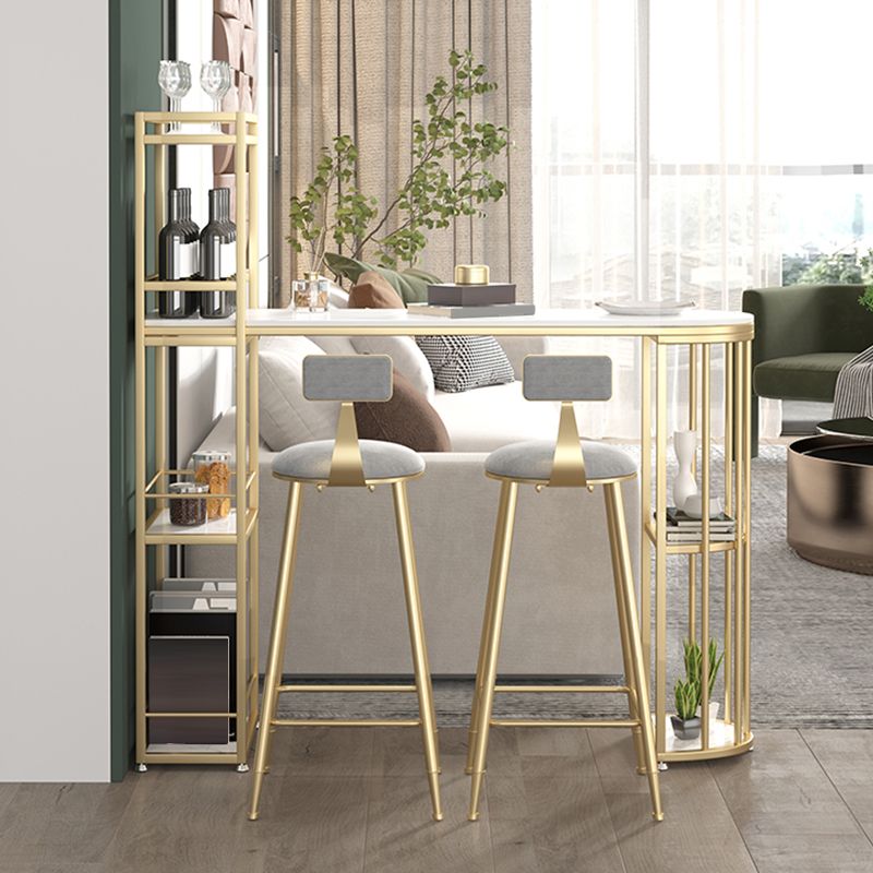 Industrial Counter and Bar Stool Armless Counter Height Stools