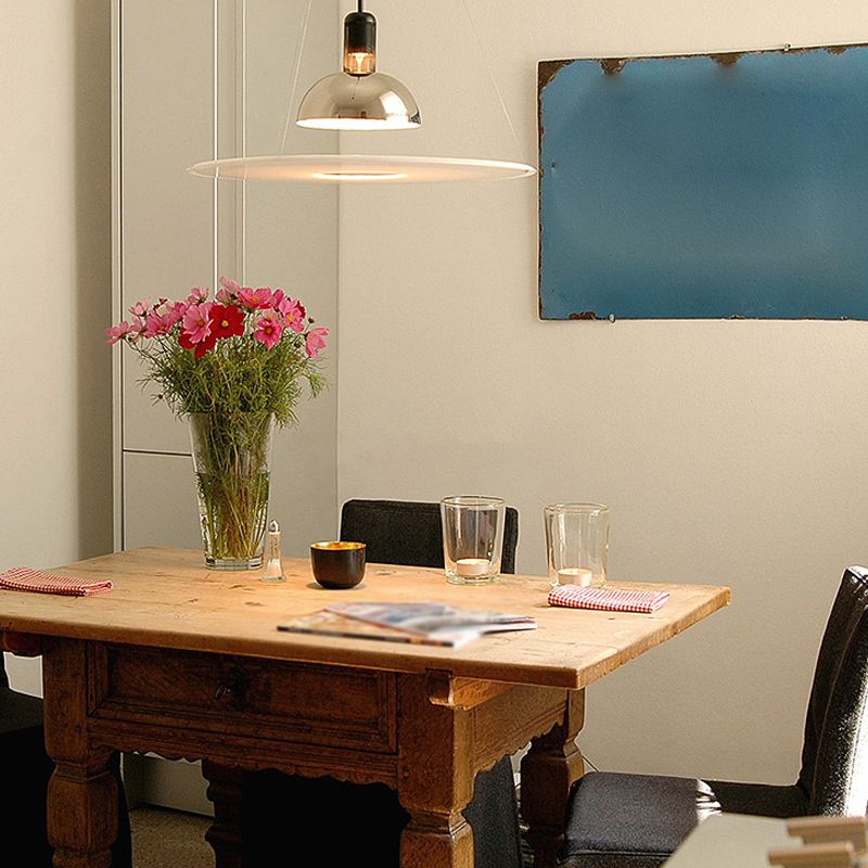 Suspension en forme de bol Light Postmodern 1-Light Pendentif pour le salon