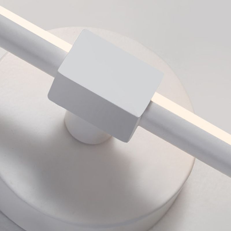 Lampada con applique a LED con applique a muro di semplicità rotabile con tonalità in silicone per camera da letto