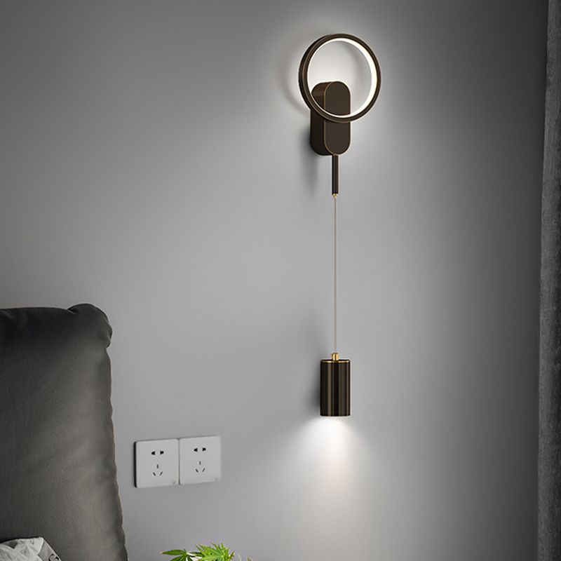 Post-Modern Adjustable Wall Lamp Metal Sconce Lighting for Bedroom
