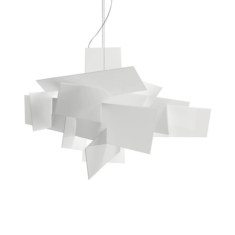 Arte Artistico Splosed Acrilic Dropserve 2 Bulbs Multi Light Affermazione Luce in bianco/rosso per soggiorno