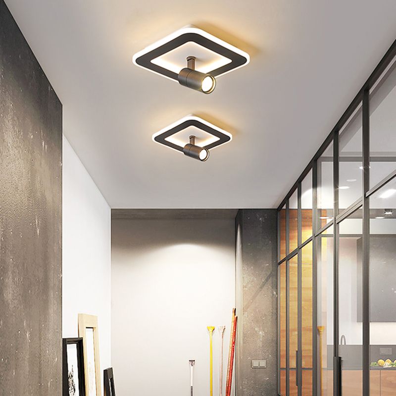 Luminaires encastrés, projecteurs rotatifs, lumière LED pour salon ou Restaurant