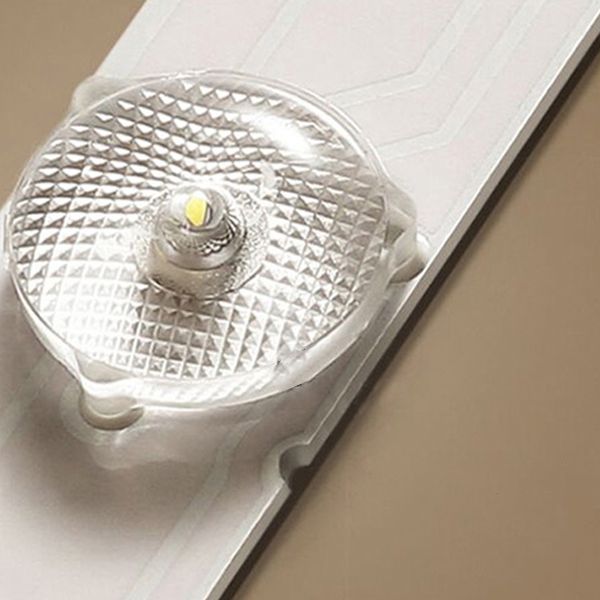 Apparecchio di illuminazione in alluminio a 1 luce del soffitto a spirale moderno a spirale