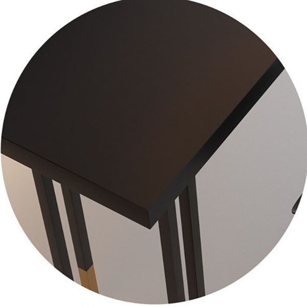 Industrial Style 1/2/3 Pieces Bar Table Set Rectangle Bar Table with High Wood Stools