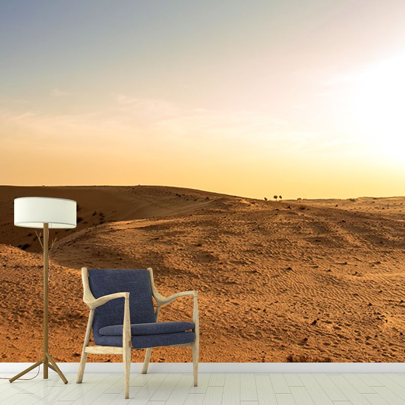 Decorative Wall Mural Wallpaper Desert Landscape Sitting Room Wall Mural