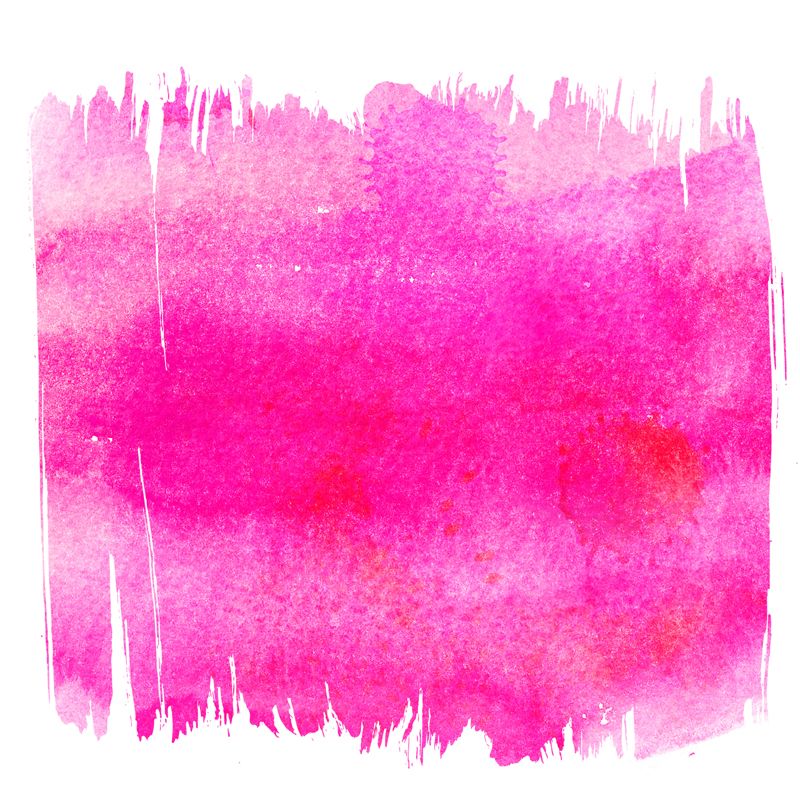 Pink Brush Stroke Wall Covering Mural Water-Resistant Wall Decor for Living Room