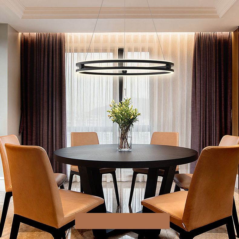 Contemporary Style Acrylic LED Pendant Light for Living Room Dining Room